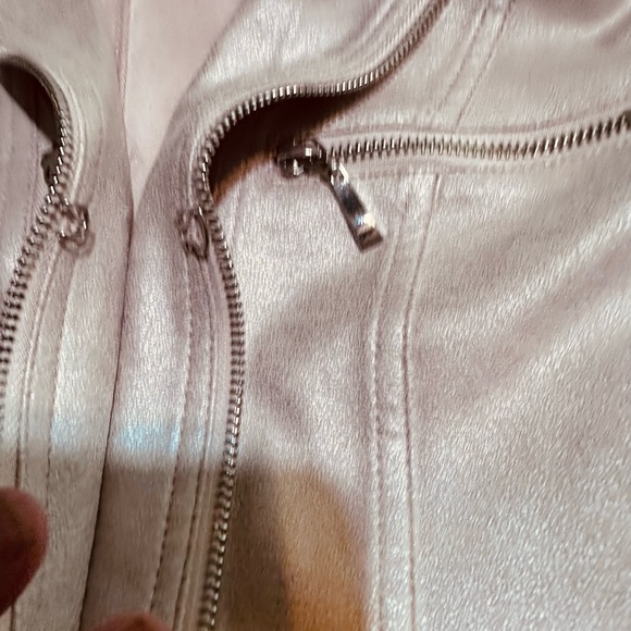 Lena Gabrielle beautiful casual novelty pink jacket, size 6 - Picture 8 of 14